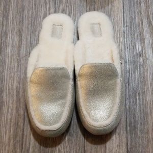 Ugg Lane Metallic Loafer- Women's - PGold - Size 7